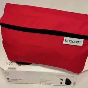 Bugaboo Compact Transport Bag 80562TB03 Black Red Bugaboo Travel Stroller Bag